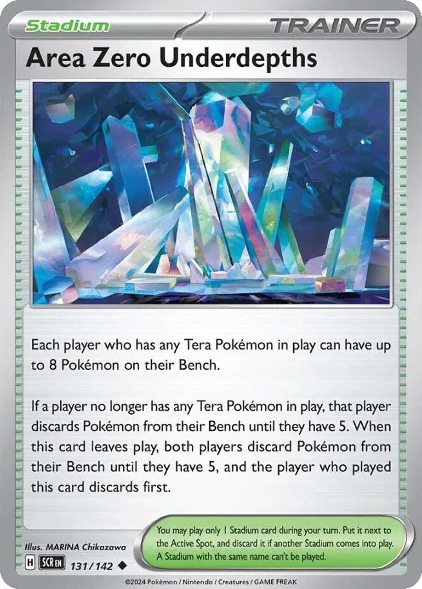 Area Zero Underdepths 131/142 Uncommon Pokemon Card (SV Stellar Crown)
