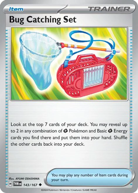 Bug Catching Set 143/167 Uncommon Pokemon Card (SV Twilight Masquerade)