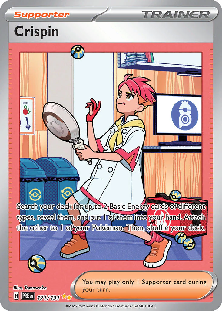 Crispin 171/131 Special Illustration Rare Pokemon Card (Scarlet & Violet Prismatic Evolutions)