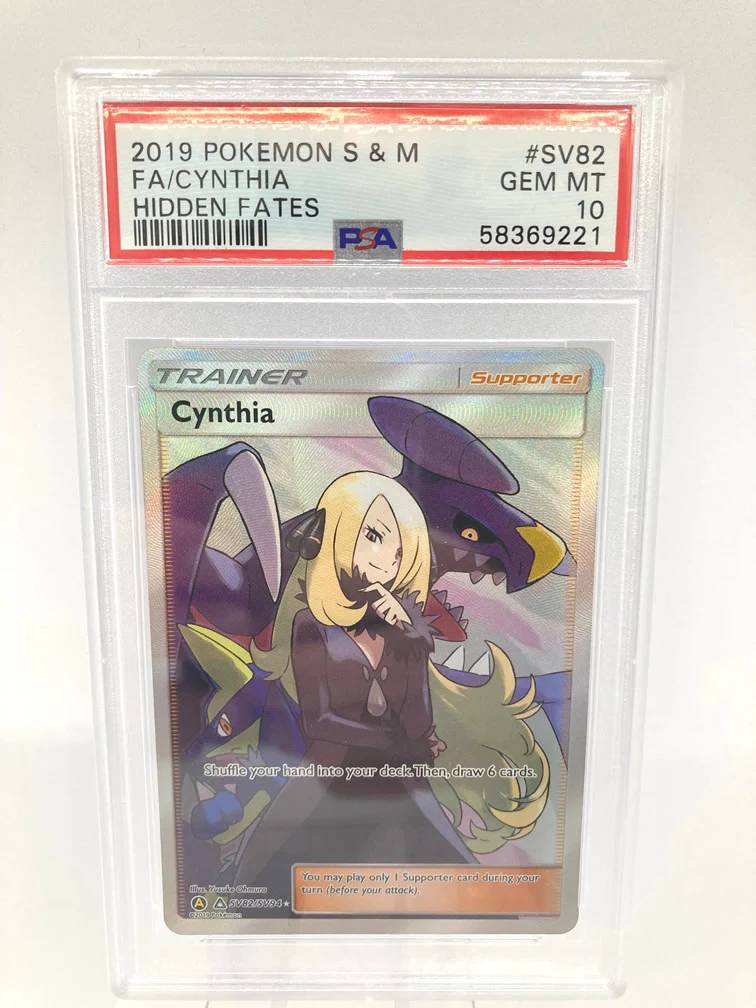 Cynthia SV82/SV94 PSA 10 Gem Mint Graded Pokemon Card