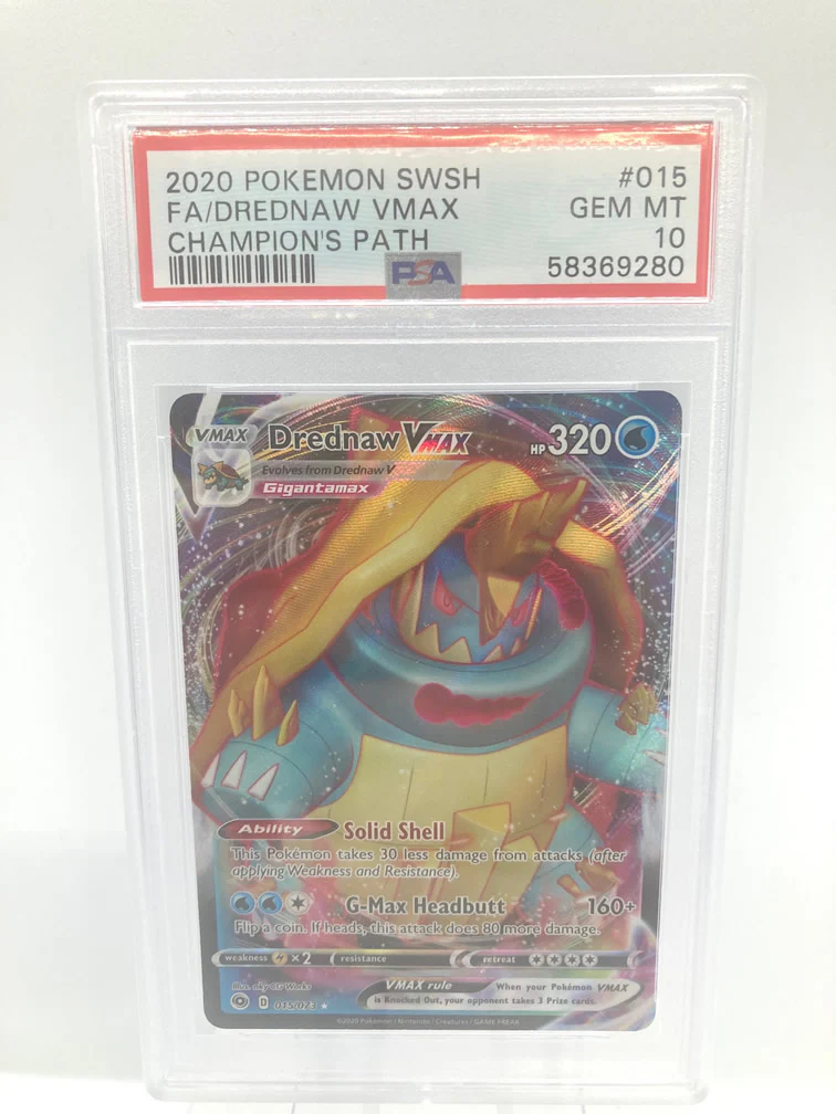 Drednaw V 015/073 PSA 10 Gem Mint Graded Pokemon Card