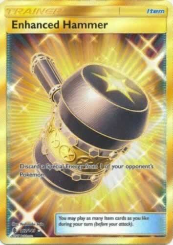 Enhanced Hammer 162/145 Gold Secret Rare Card (Guardians Rising)