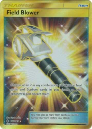 Field Blower 163/145 Gold Secret Rare Card (Guardians Rising)