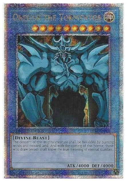 LC01-EN001 Obelisk the Tormentor Quarter Century Secret Rare (Yu-Gi-Oh! 25th Anniversary)
