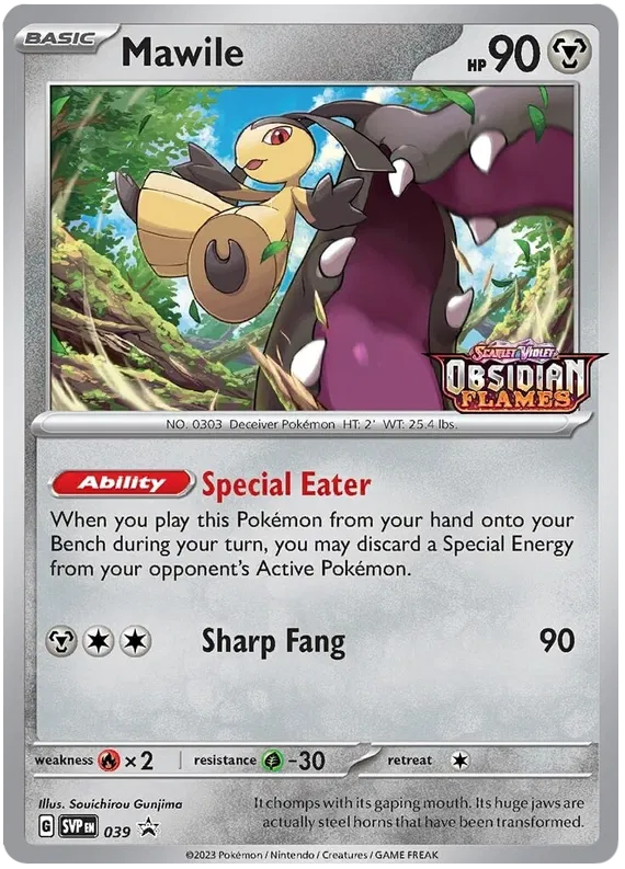 Mawile SVP039 Pokemon Promo Card (SV Promo Series)
