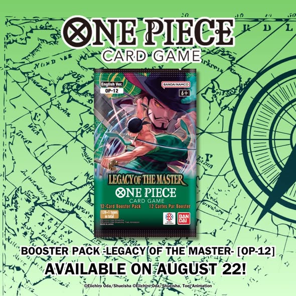 One Piece Card Game: Legacy of the Master (OP-12) – Sealed Booster Pack - Image 2
