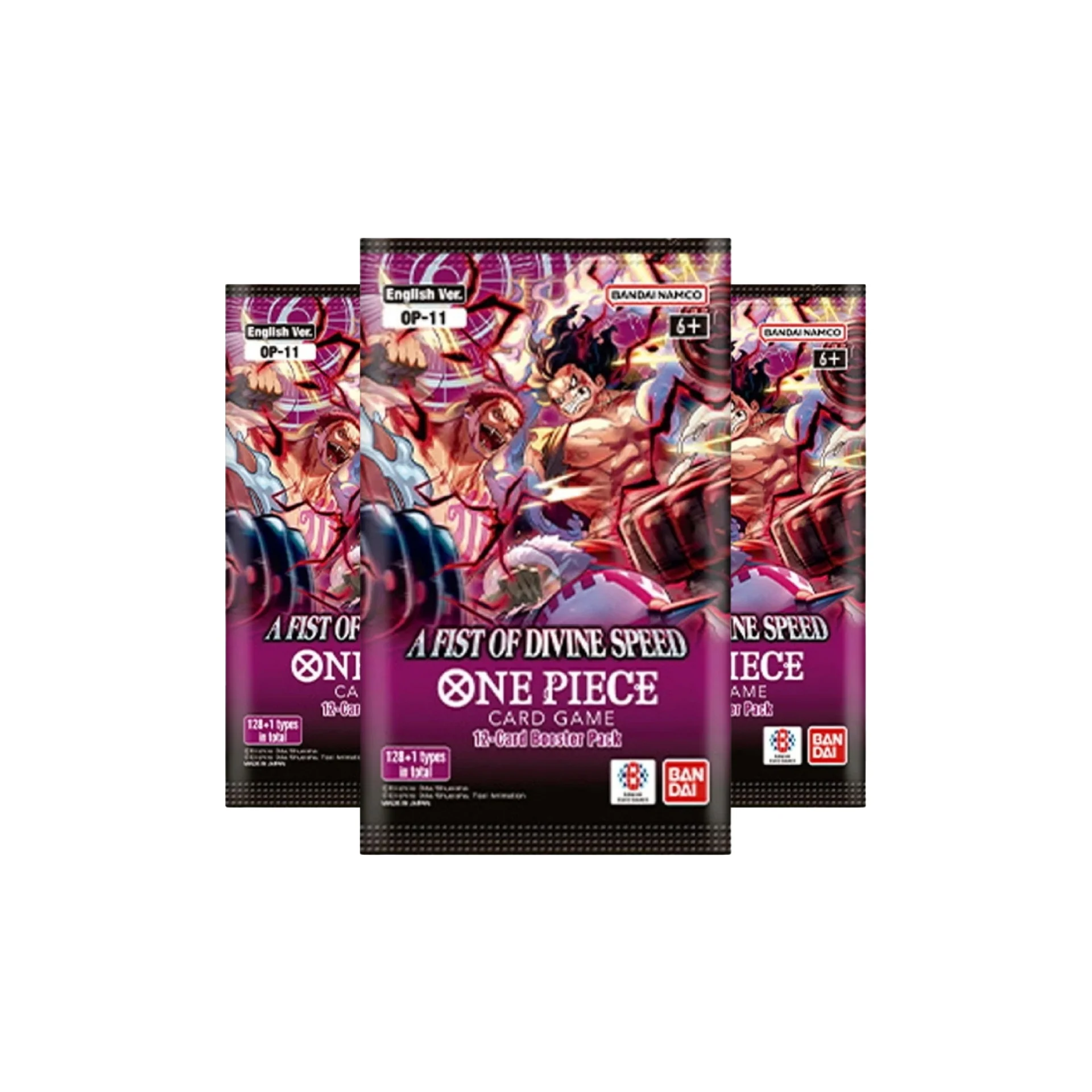 One Piece Card Game: A Fist of Divine Speed (OP-11) – Sealed Booster Pack - Image 2