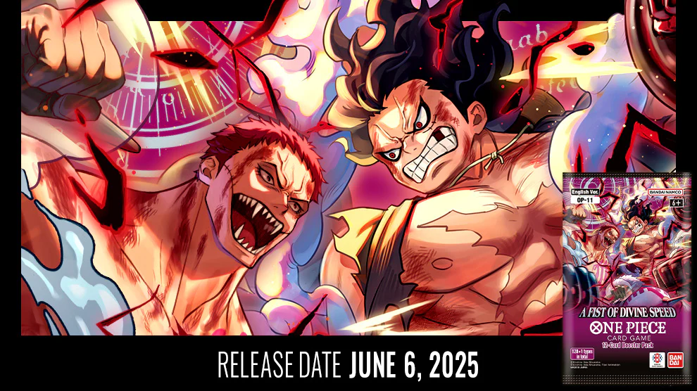One Piece Card Game: A Fist of Divine Speed (OP-11) – Sealed Booster Pack - Image 3