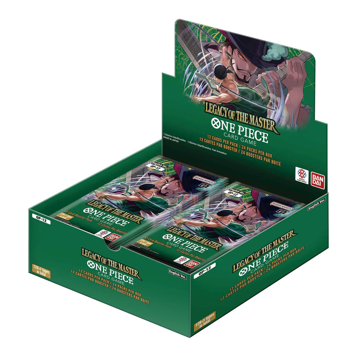 One Piece Card Game: Legacy of the Master (OP-12) – Sealed Booster Box