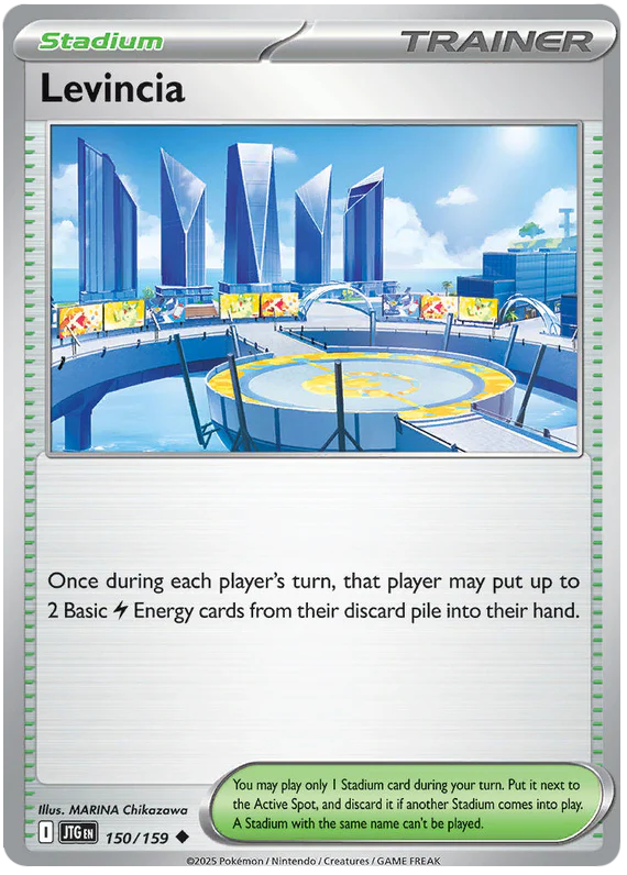 Levincia 150/159 Uncommon Pokemon Card (Scarlet & Violet Journey Together)