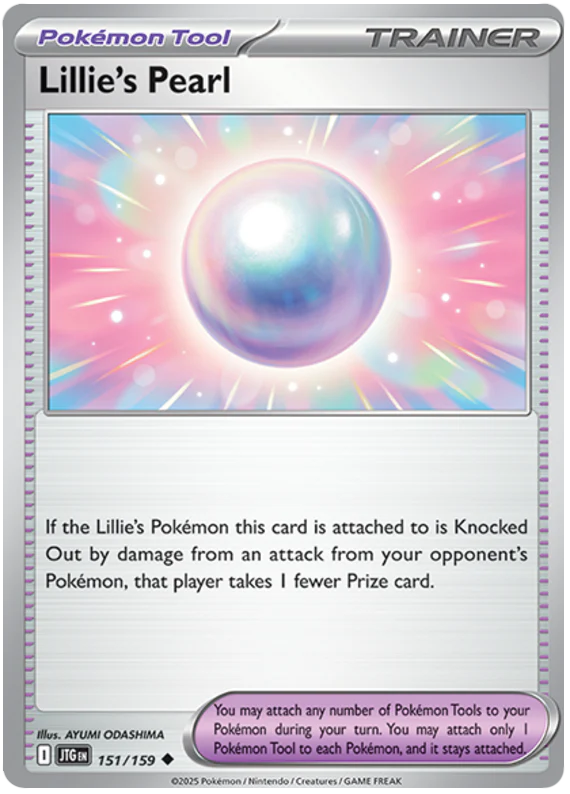 Lillie's Pearl 151/159 Uncommon Pokemon Card (Scarlet & Violet Journey Together)