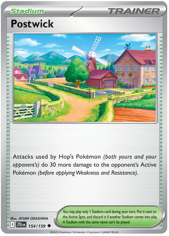 Postwick 154/159 Uncommon Pokemon Card (Scarlet & Violet Journey Together)