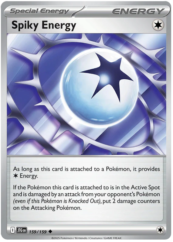 Spiky Energy 159/159 Uncommon Pokemon Card (Scarlet & Violet Journey Together)