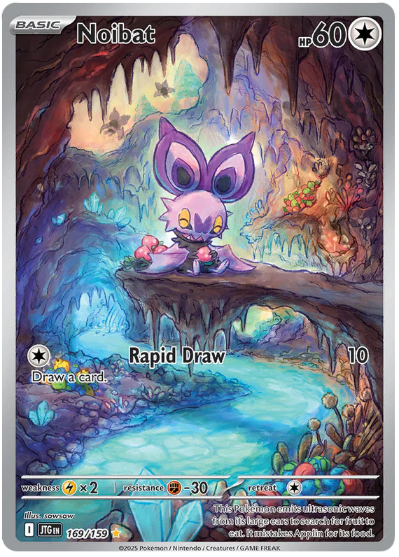 Noibat 169/159 Illustration Rare Pokemon Card (Scarlet & Violet Journey Together)