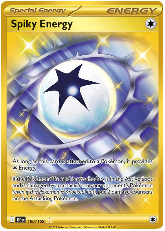 Spiky Energy 190/159 Hyper Rare Pokemon Card (Scarlet & Violet Journey Together)