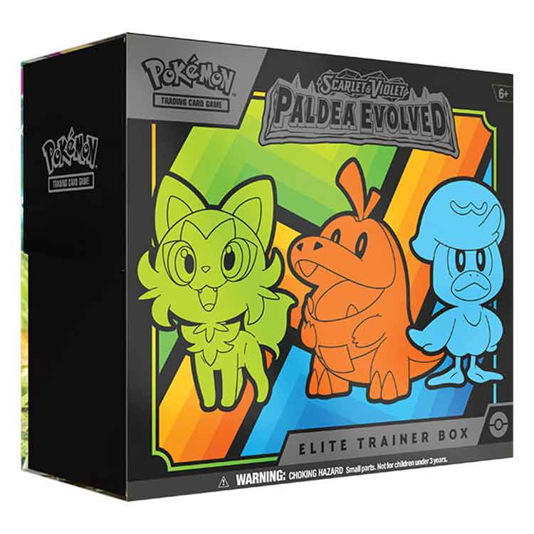 Pokemon TCG Scarlet & Violet Paldea Evolved Elite Trainer Box