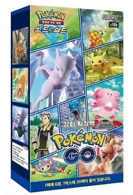 Pokemon TCG Pokemon GO S10B Korean Booster Box (20 Booster Packs)