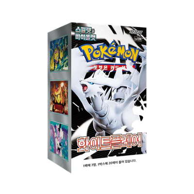 Pokémon TCG Scarlet & Violet White Flare SV11W Korean Booster Box (20 Booster Packs)