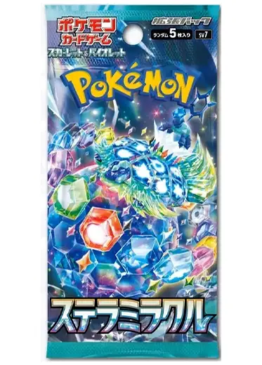 Pokemon TCG Stellar Miracle SV7 Booster Pack | Japanese Pokemon Cards