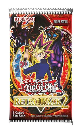 Yu-Gi-Oh! TCG Retro Pack 2 Booster Pack | 9 Cards Per Pack (Reprint)