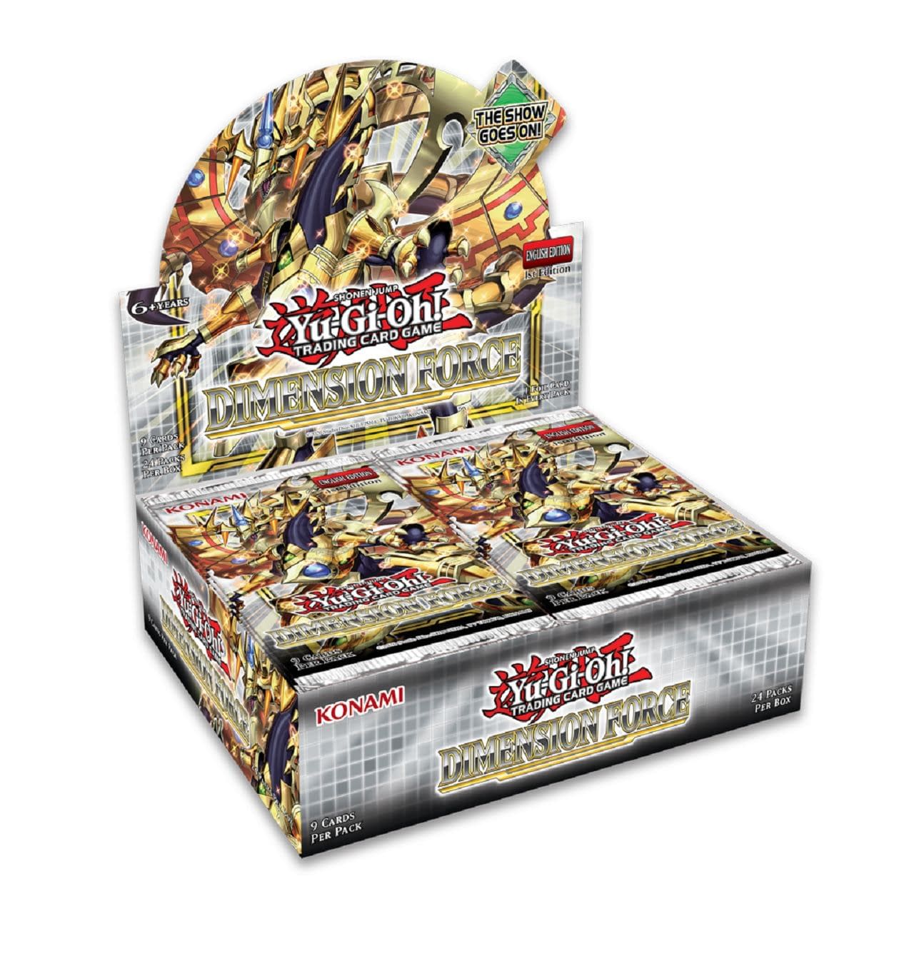 Yu-Gi-Oh! TCG Dimension Force Booster Box (24 Booster Packs)